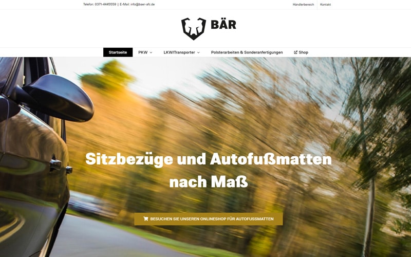 baer-afc.de Screenshot