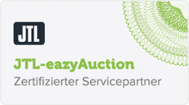JTL-eazyAuction Zertifikat Logo